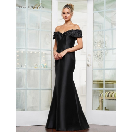 Rina di Montella RD3254 Elegant Mermaid Gown Size 4 Color Amethyst