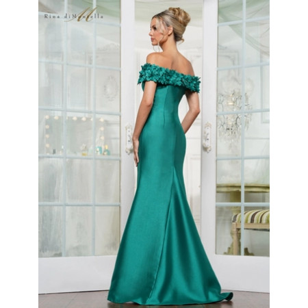 Rina di Montella RD3254 Elegant Mermaid Gown Size 4 Color Amethyst