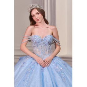 15735 by La Divine - This mesmerizing ball gown radiates fairytale