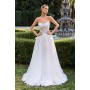 C174W by La Divine - Radiating romance, this airy A-line gown