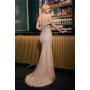 CB160 by La Divine - This fitted gown stuns with its