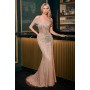 CB160 by La Divine - This fitted gown stuns with its