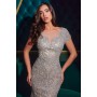 CC0915 by La Divine - Radiating timeless glamour, this mermaid gown