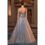 CC471 by La Divine - Radiate elegance in this A-line evening