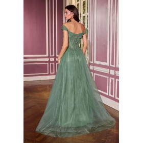 CC493 by La Divine - Radiant and regal, this ball gown