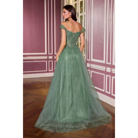 CC493 by La Divine - Radiant and regal, this ball gown