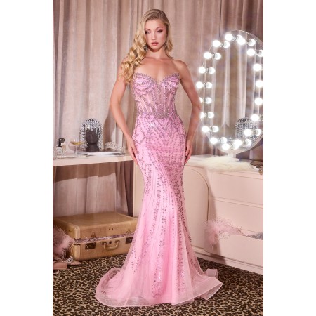 CC8262 by La Divine - Crafted for the spotlight, this fitted