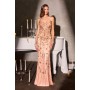 CC8271 by La Divine - Radiate red-carpet glamour in this fitted