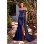 CD393 by La Divine - Crafted to captivate, this fitted gown