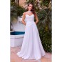 CD395W by La Divine - Graceful and effortlessly romantic, this A-line