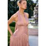 CD412 by La Divine - Effortlessly elegant, this flowing gown showcases