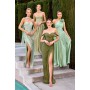 CD415 by La Divine - Romantic and refined, this one-shoulder gown