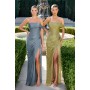 CD416 by La Divine - Timeless and ethereal, this fitted gown