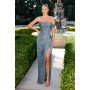 CD416 by La Divine - Timeless and ethereal, this fitted gown