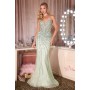 CD660 by La Divine - This glamorous fitted gown radiates sophisticatio