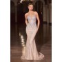 CD681 by La Divine - This radiant fitted gown captivates with