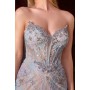 CD713 by La Divine - Radiate elegance in this fitted evening
