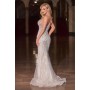 CD716 by La Divine - Radiating high-octane glamour, this fitted gown