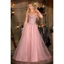 CD721 by La Divine - Radiate elegance in this A-line evening