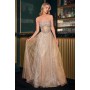 CD724 by La Divine - This enchanting A-line gown features a