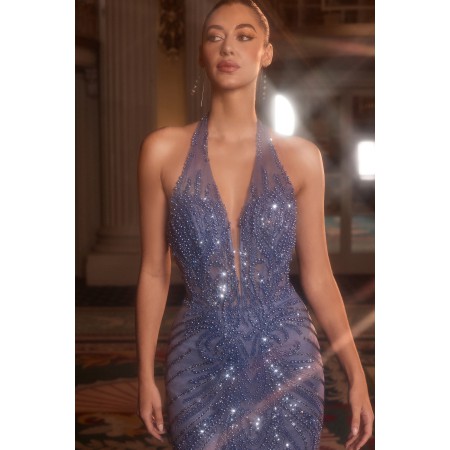 CDS547 by La Divine - Designed to captivate, this fitted gown