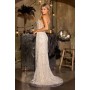 J890 by La Divine - Designed to captivate, this fitted gown