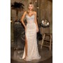 J890 by La Divine - Designed to captivate, this fitted gown