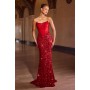 J892 by La Divine - Crafted to captivate, this fitted gown