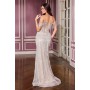 J908 by La Divine - Designed to captivate, this fitted gown
