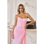 T726 by Amoris - Chiffon Fitted Long Strapless Dress