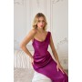 T727 by Amoris - Satin Fitted One Shoulder Gown
