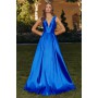 T814 by Amoris - Satin Sleeveless A-line Gown