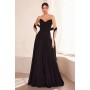 T703 by Amoris - Chiffon Strapless A-line Gown