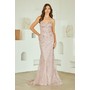 Amelia Couture JQ1101 Embellished Bandeau Formal Gown