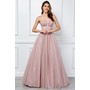 Amelia Couture 6202 Bandeau Corset A-Line Gown