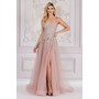 Amelia Couture TM1006 Decorative Sleeveless High Leg Evening Wear