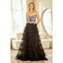 Amelia Couture 4060 Bandeau A-Line Ruffled Gown