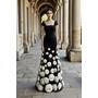 Terani 261P6098 Square Neck Matte Satin Column Formal Evening Gown Wit