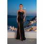 Terani 261P6160 Sweetheart Sequin Jersey Fishtail Gown With Split