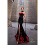 Terani 261P6623 Sweetheart Mikado Trumpet Formal Evening Gown With Spl