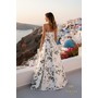 Terani 261P6705 Sweetheart Printed Glossy Princess Cut Evening Wear