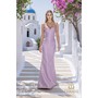 Terani 261E6292 Heart-Shaped Mikado Column Formal Gown