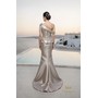 Terani 261M6408 Asymmetric One-Shoulder Mikado & Delicate Column Forma