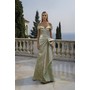Terani 261M6451 Bardot Jacquard Column Formal Evening Gown