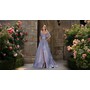 Terani 261M6453 Off-Shoulder Jacquard Flared Ballgown With Shawl Sleev