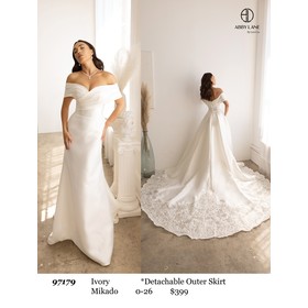 Abby Paris AP-97179 Lustrous Evening Wear Style 9717