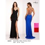 Abby Paris AP-90201 Knit Formal Evening Gown