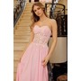 Nox Anabel C1617 Chiffon Bandeau A-Line Formal Evening Gown