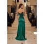 Nox Anabel F1571 Off-Shoulder Lustrous Formal Gown With Gem-Adorned Fr