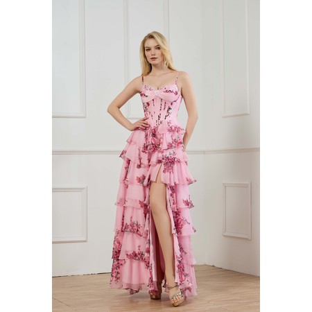 Lucci Lu LL-1439 Chiffon Formal Evening Gown